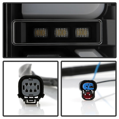 Spyder GMC Sierra 19-20 Incandescent Bulb Model Only LED Tail Lights-Black Smoke ALT-YD-GS19-LED-BSM 5000293 5000293 Photo - Unmounted