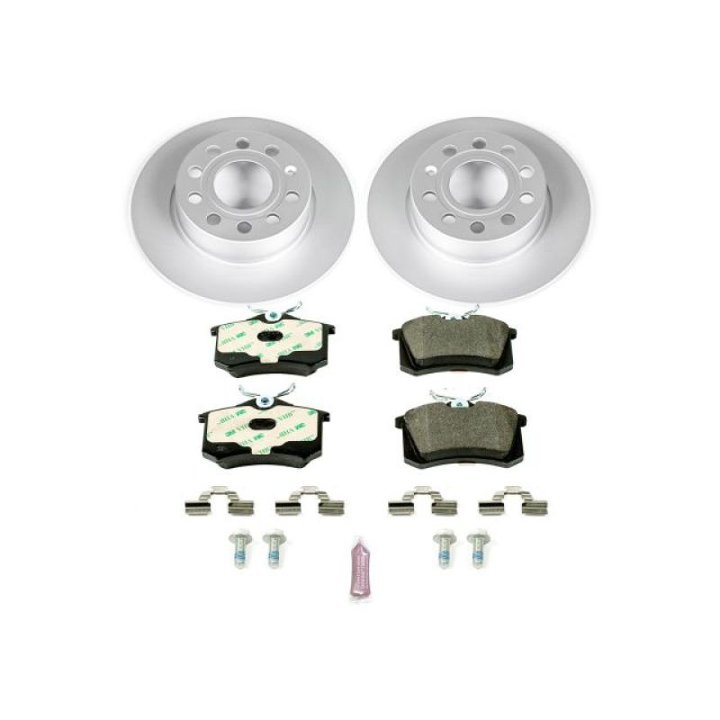 PowerStop Power Stop 10-13 Audi A3 Rear Euro-Stop Brake Kit ESK5671 ESK5671 Photo - Primary