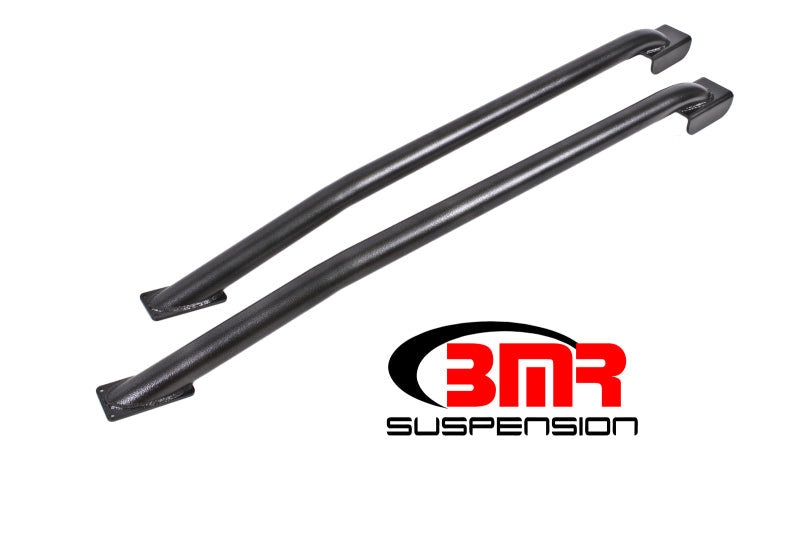 BMR 79-04 Fox Mustang Hardtop Only Weld-On Boxed STD. Subframe Connectors - Black Hammertone SFC024H SFC024H Photo - Primary