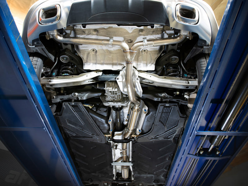 aFe Mercedes Benz GLA250 14-19 L4-2.0L (t) MACH Force-Xp 2-1/2in to 2-1/4in 304 SS Cat-Back Exhaust 49-36503 49-36503 Photo - Mounted