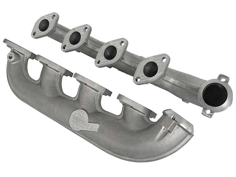 aFe BladeRunner Ported Ductile Iron Exhaust Manifold - Ford Diesel Trucks 46-40094 Photo - Primary
