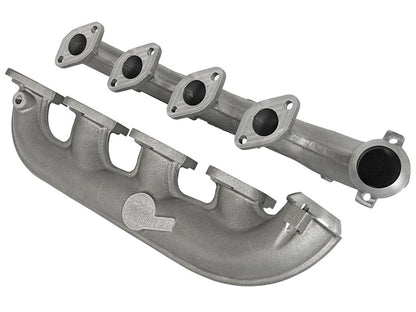 aFe BladeRunner Ported Ductile Iron Exhaust Manifold - Ford Diesel Trucks 46-40094 Photo - Primary