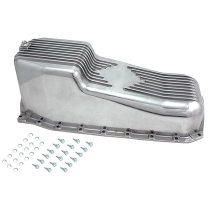 Spectre 1986-Up SB Chevy Oil Pan Kit - Polished Aluminum 4989 4989 Photo - Primary