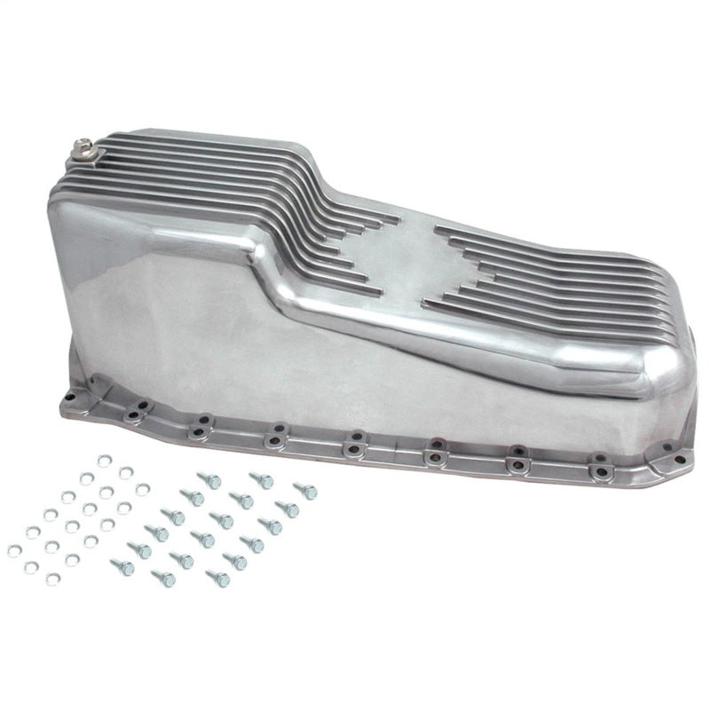 Spectre 1986-Up SB Chevy Oil Pan Kit - Polished Aluminum 4989 4989 Photo - Primary