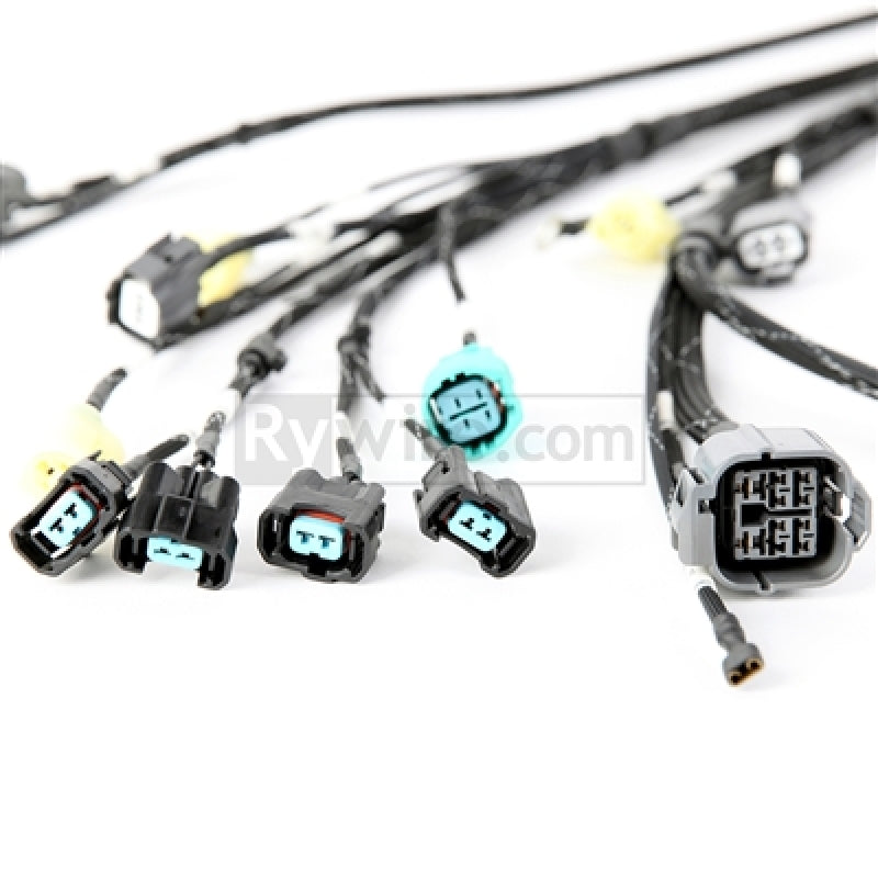 Rywire Honda B-Series OBD2 Tuck Budget Eng Harness w/OBD2 Dist/Inj/Alt/92-95 OBD1 Plug (Adapter Req) RY-B2-BASE RY-B2-BASE Photo - Primary