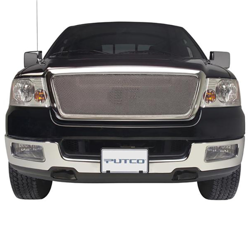 Putco 04-08 Ford F-150 LD Honeycomb (Excl Heritage)(Covering Logo) - Bolt on Liquid Mesh Grilles 99142 99142 Photo - Primary