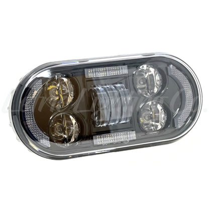 Letric Lighting 21-23 Sportster S Black Premium LED Headlamp LLC-LH-SS LLC-LH-SS Photo - Primary
