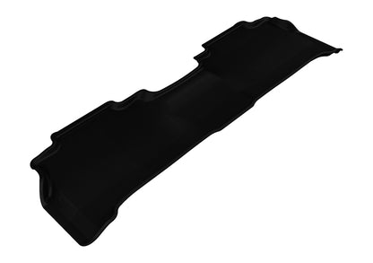 3D MAXpider 2008-2020 Lexus/Toyota LX/Land Cruiser Kagu 2nd Row Floormats - Black L1LX03721509 L1LX03721509 Photo - Primary
