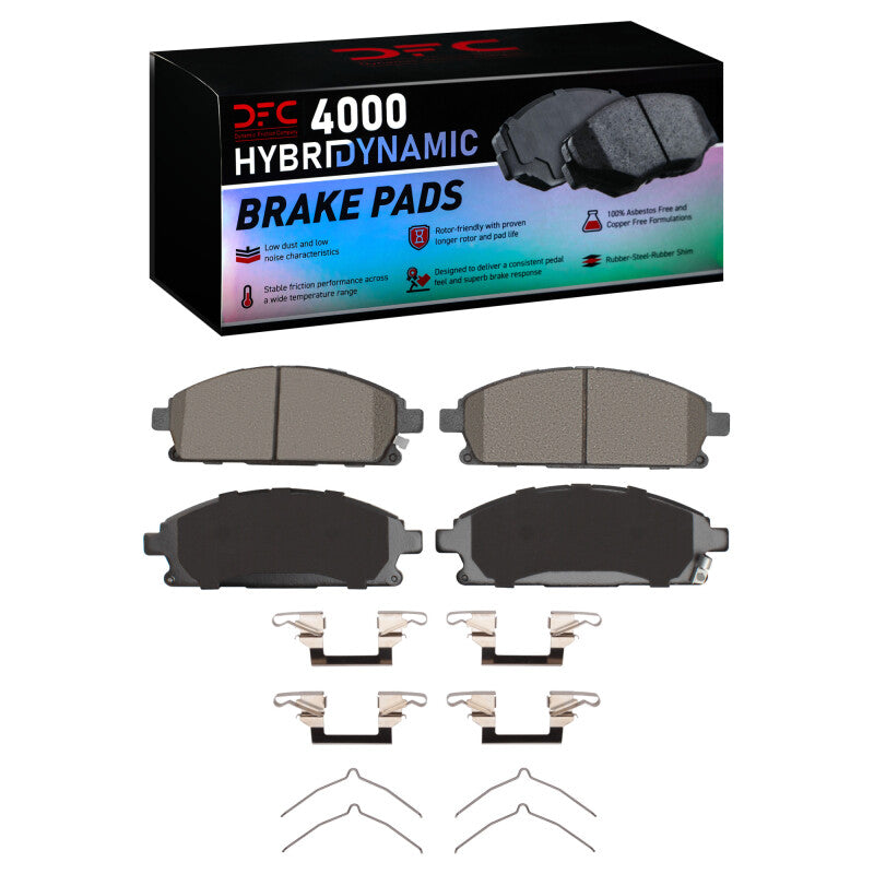 DFC DFC 4000 HybriDynamic Brake Pads Brakes, Rotors & Pads Brake Pads - OE main image