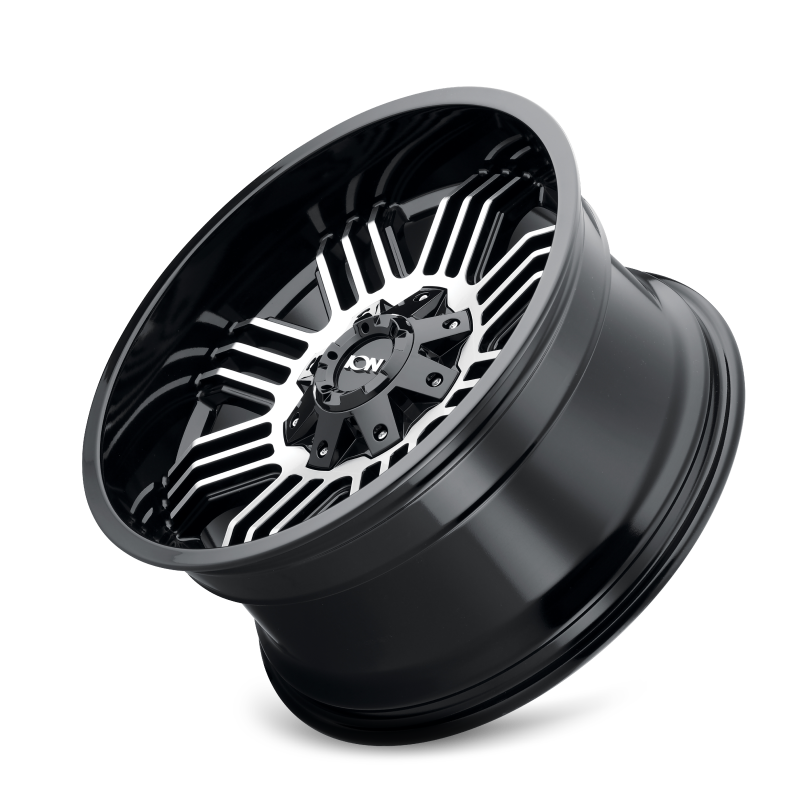 ION Wheels ION Type 144 20x10 / 8x180 BP / -19mm Offset / 124.1mm Hub Black/Machined Wheel 144-2178B 144-2178B Photo - Primary