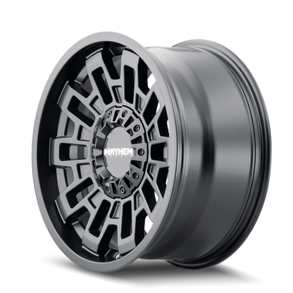 Mayhem 8113 Cortex 20x10 / 5x127 BP / -19mm Offset / 87.1mm Hub Matte Black Wheel 8113-2152MB 8113-2152MB Photo - Primary