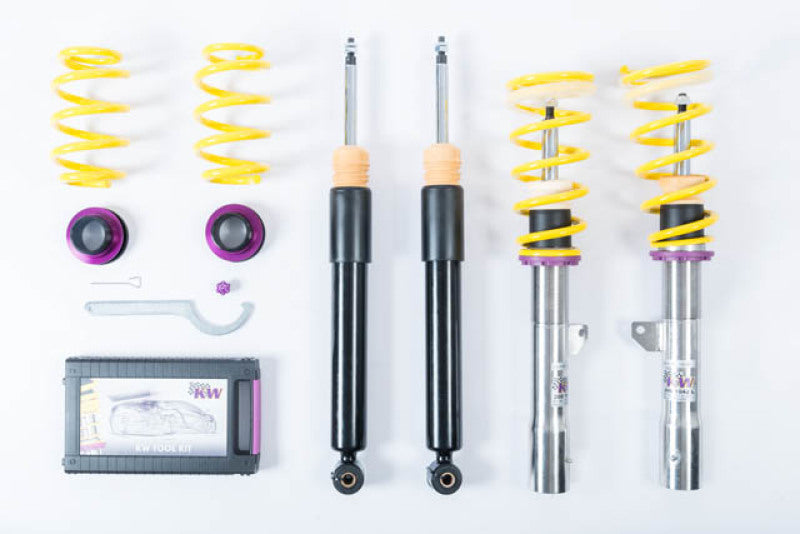 KW Coilover Kit V1 2015+  Mini Cooper Clubman (F54) w/o Electronic Dampers 102200BN 102200BN Photo - Primary