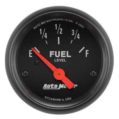 Autometer Gauge, Fuel Level, 2 1/16", 0E To 30F, Elec, Z-Series 2648 Photo - Primary