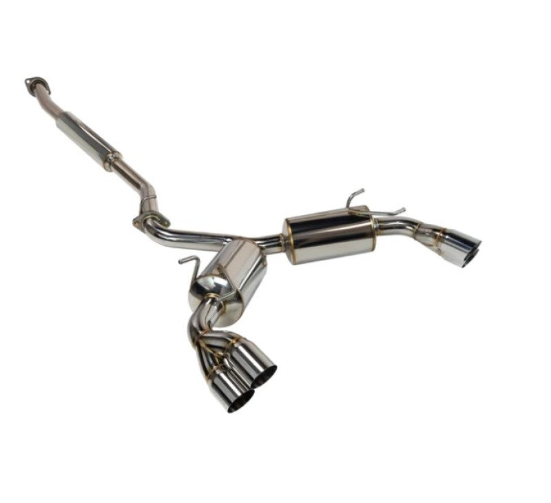 Remark Sports Touring CatBack Exhaust, Toyota GR86 / Subaru BRZ 2022+, Stainless Steel Tip RK-C4063T-04