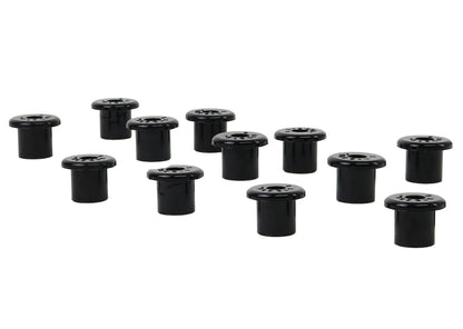 Whiteline 76-86 Jeep CJ7 Spring Eye Front/Rear and Shackle Bushing Kit W72315 W72315 Photo - Primary