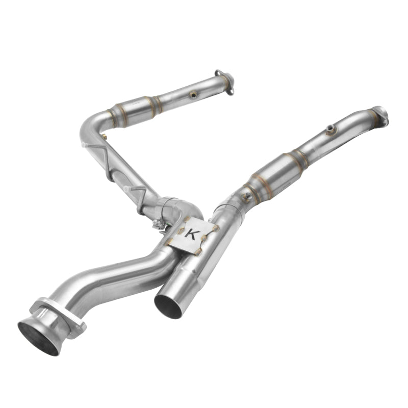 Kooks 3" Stainless GREEN Catted Turbo Down Pipes 13623300 Photo - Unmounted