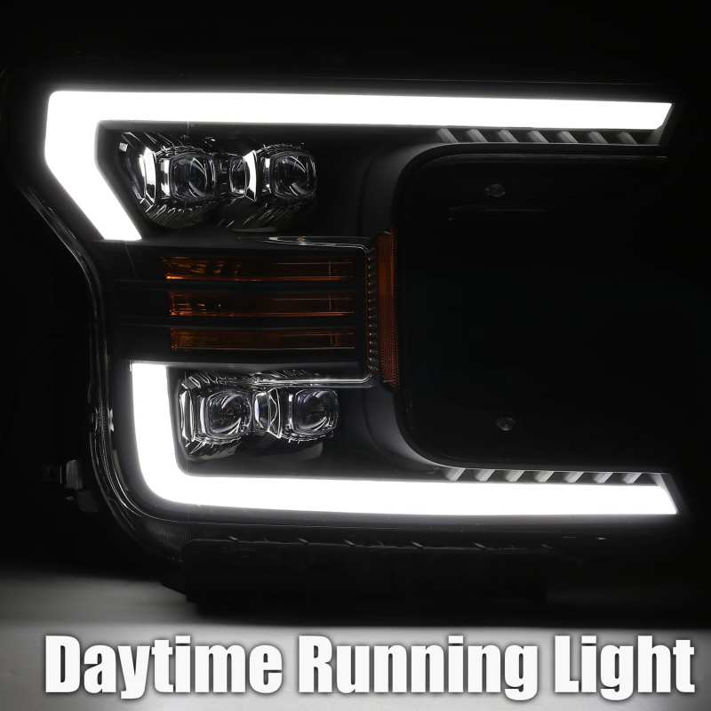 AlphaRex 18-19 Ford F-150 NOVA LED Proj Headlights Plank Style Matte Black w/Activ Light/Seq Signal 880182 880182 User 3