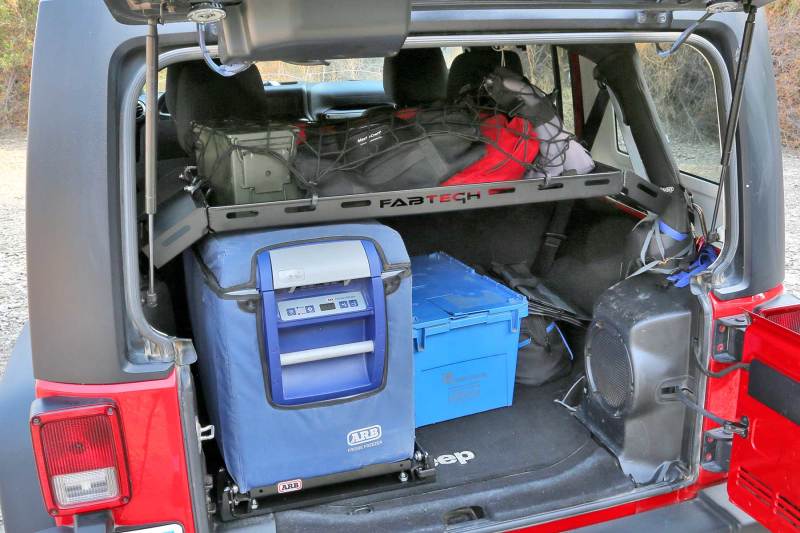Fabtech INTERIOR CARGO RACK 07-18 JK FTS24194 Photo - Primary