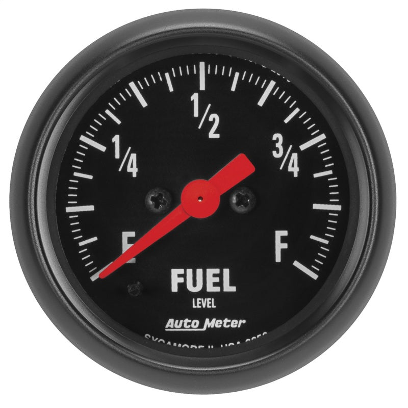 Autometer GAUGE, FUEL LEVEL, 2 1/16", 0-280 PROGRAMMABLE, Z-SERIES 2656 Photo - Primary