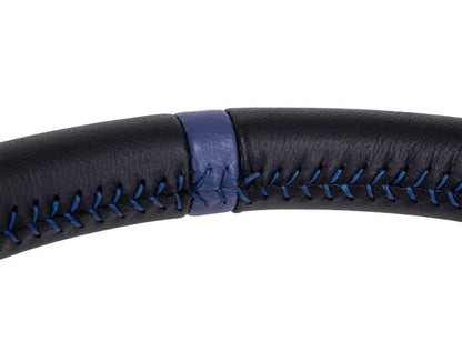 PRP Seats PRP Deep Dish Leather Steering Wheel- Blue G111 G111 Photo - Close Up