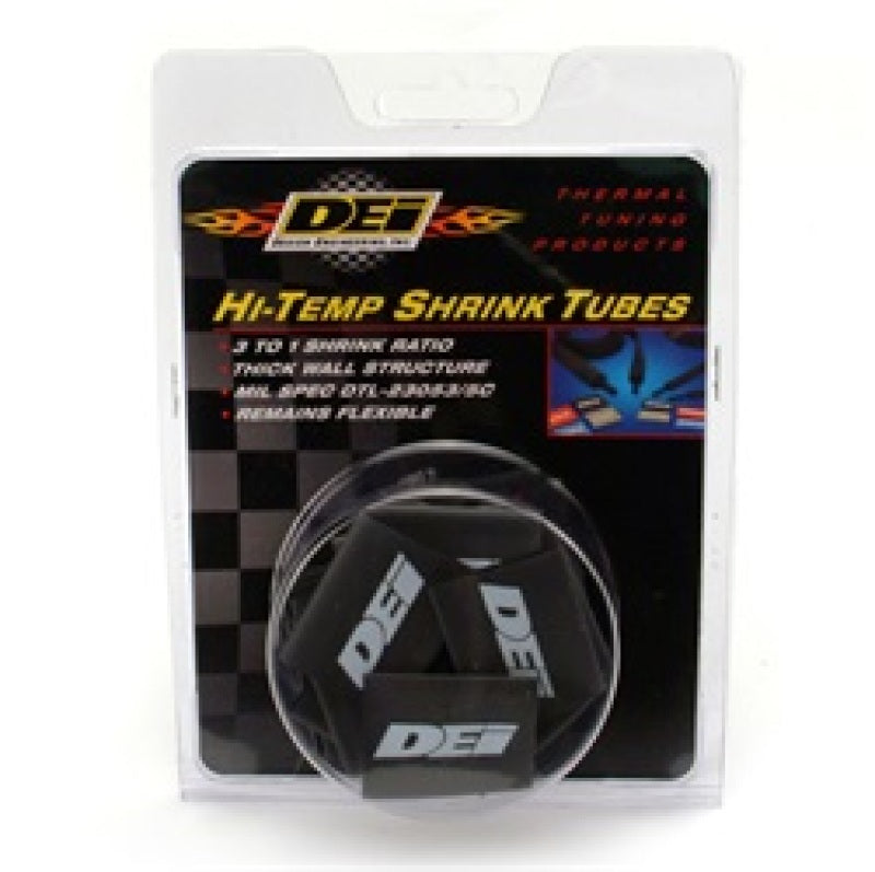 DEI Hi-Temp Shrink Tube 18mm x 1.5in - Black 10810 10810 Photo - in package