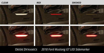 Diode Dynamics 15-21 Ford Mustang LED Sidemarkers - Red (set) DD5003 DD5003 User 6