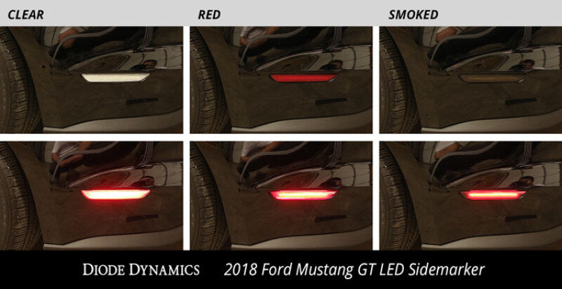 Diode Dynamics 15-21 Ford Mustang LED Sidemarkers Smoked (set) DD5004 DD5004 User 6