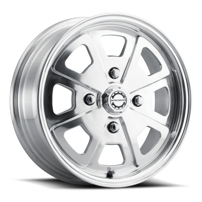 Mobelwagen MW-730P Schnell 15x5.5in / 4x130 BP / 35mm Offset / 79.1mm Bore - Polished Wheel MW-730P-55530+35 MW-730P-55530+35 Photo - Primary