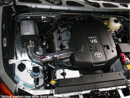 Injen  06-09 FJ 4.0L V6 w/ Power Box Polished Power-Flow Air Intake Sys PF2057P Photo - Mounted