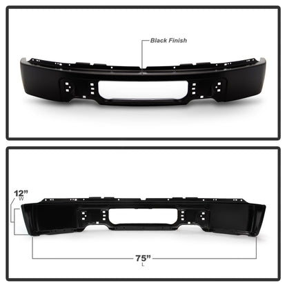 Spyder Ford F150 09-14 w/o Fog Light Hole Front Bumper - Black (OEM 9L3Z17757CPTM) 9948466 9948466 User 1