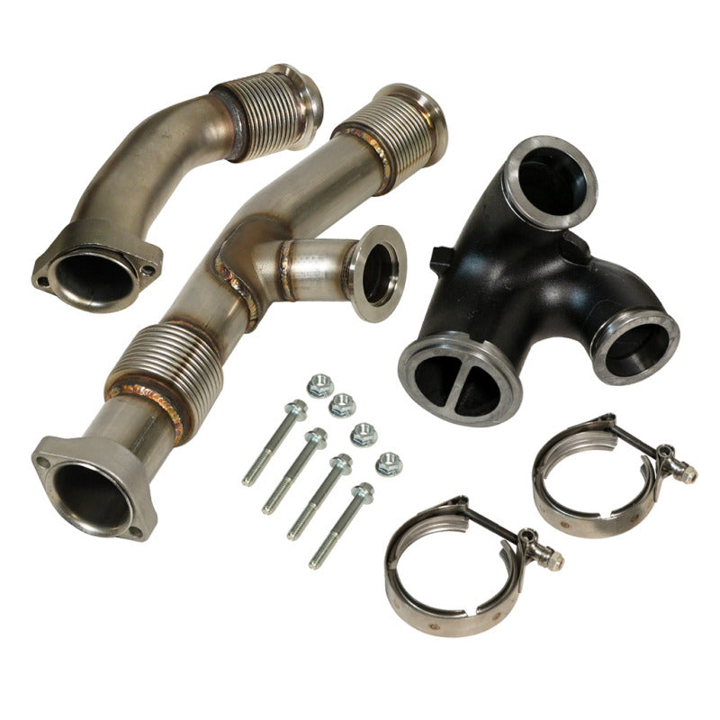 BD Diesel UpPipe Kit - Ford 03-04.5 6.0L Powerstroke w/EGR Connector 1043917 1043917 Photo - Primary