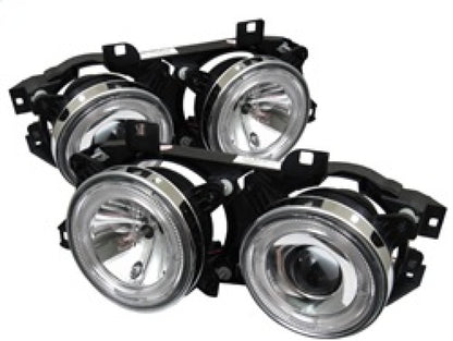 Spyder BMW E34 5-Series 89-94 Projector Headlights NO FIT 750 LED Halo Chrm PRO-YD-BMWE34-HL-C 5008732 5008732 Photo - Primary