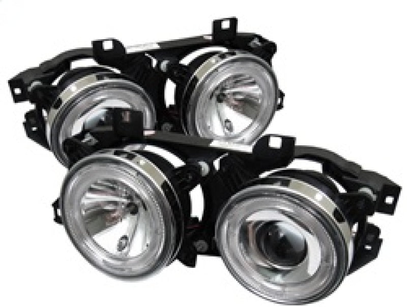 Spyder BMW E34 5-Series 89-94 Projector Headlights NO FIT 750 LED Halo Chrm PRO-YD-BMWE34-HL-C 5008732 5008732 Photo - Primary