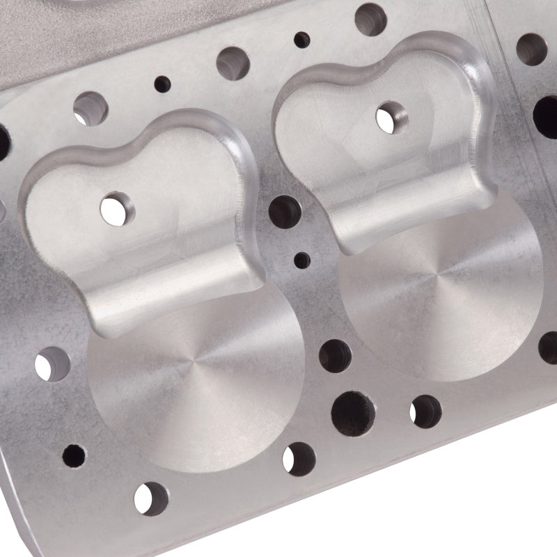 Edelbrock Flathead Ford Cylinder Head With Script Logo 1116 Photo - out of package
