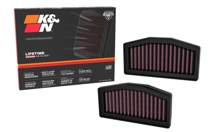 K&N Engineering K&N 2024 BMW R1300GS Replacement Air Filter (Set of 2) BM-1324 BM-1324 Photo - out of package
