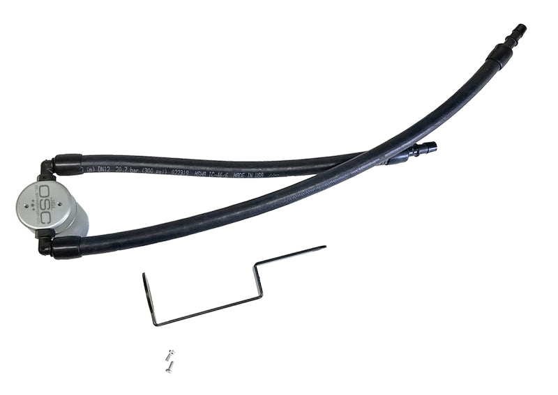 J&L 11-22 Jeep Grand Cherokee 5.7L Passenger Side Oil Separator 3.0 - Clear Anodized 3066P-C 3066P-C Photo - Primary