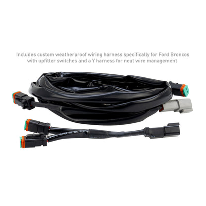Borne Off-Road 21+ Bronco Light Pods 4pc Ditch 3x3 Spot Upfit BNLT-BR-21-DT4SU BNLT-BR-21-DT4SU Photo - Primary
