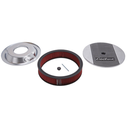 Edelbrock Air Cleaner, Elite II, 14" Diameter with 3" Element, Standard Height 4268 Photo - out of package