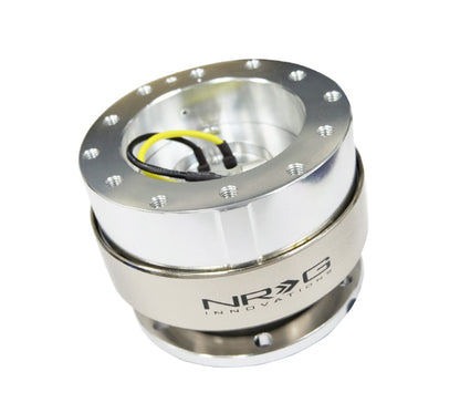 NRG Quick Release - Silver Shinny Body/ Brushed Silver Ring SRK-200SSL Photo - Primary