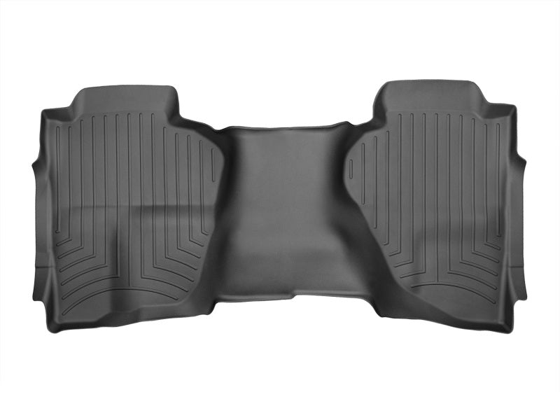 WeatherTech 2015+ Ford F-150 SuperCrew (1st Row Bench) Rear Floorliner HP - Black 446974IM 446974IM Photo - Primary