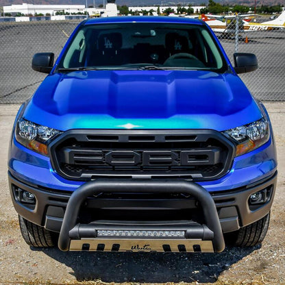 Westin 19-22 Ford Ranger Ultimate LED Bull Bar - Tex. Blk 32-3985L 32-3985L Photo - Mounted