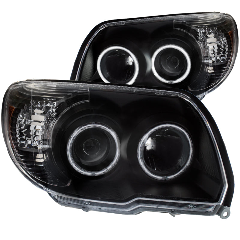 Anzo 2006-2009 Toyota 4Runner Projector Headlights w/ Halo Black 111320 Photo - Primary