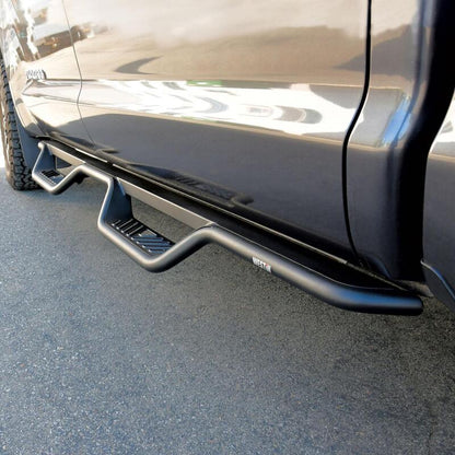 Westin 07-21 Toyota Tundra CrewMax Outlaw Drop Nerf Step Bars - Black 20-13255 20-13255 Photo - Mounted