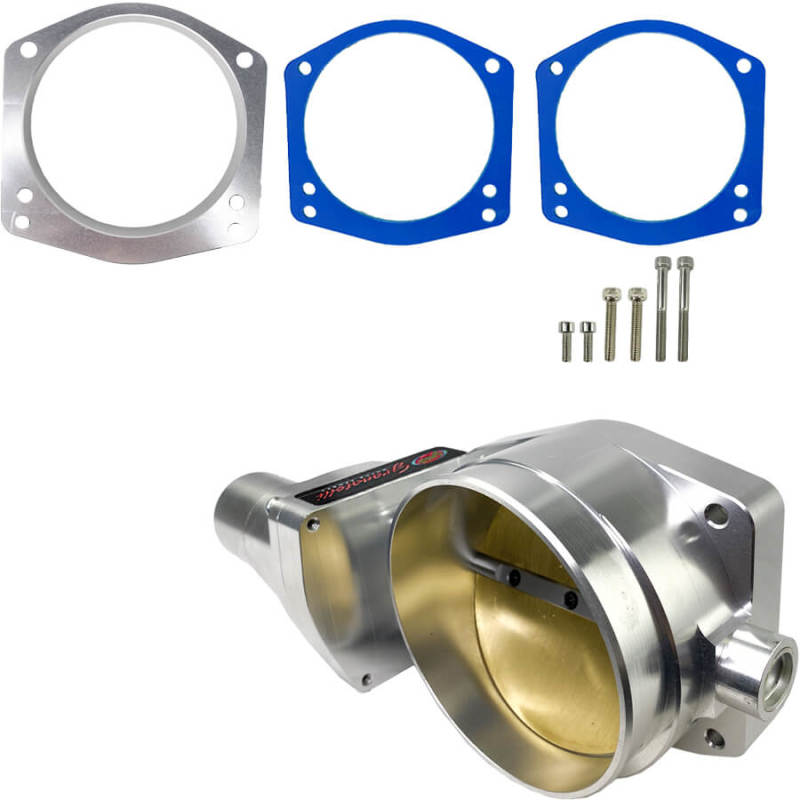 Granatelli Motor Sports Granatelli 08-23 GM LS3/LSA/LSX Drive-By-Wire 108mm Throttle Body- Natural GMTBLS108