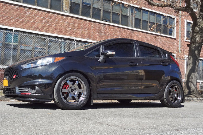 Rally Armor 13+ Ford Fiesta ST Black Mud Flap w/ White Logo MF29-UR-BLK/WH User 1
