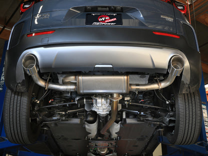 aFe 2023+ Mazda CX-50 Takeda 2.5in 304 SS Axle-Back Exhaust System w/ Polished Tips 49-37036-P 49-37036-P Photo - Mounted