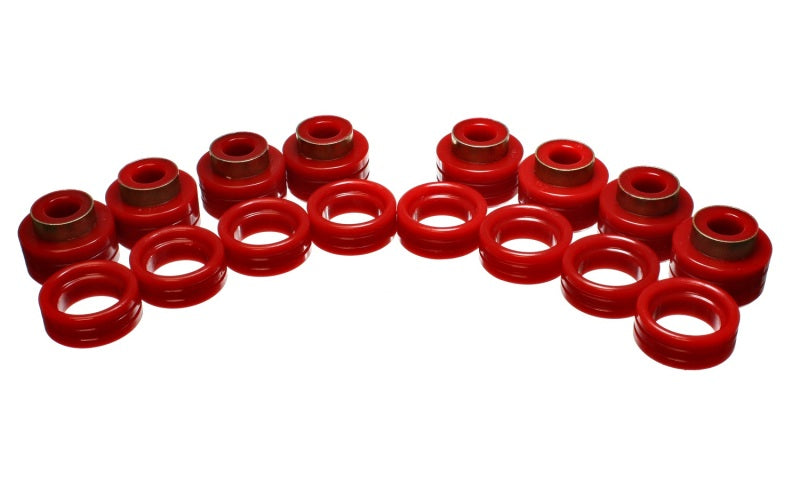 Energy Suspension Body Mount Set Red Dodge Ram 1500 All 1995-2001 5.4109R Photo - Primary