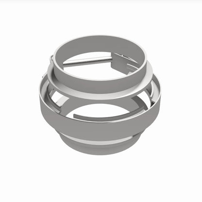 MagnaFlow Stainless Steel V-Band Clamp 10170 360 Degree Image Set