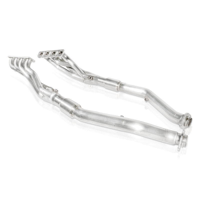 Stainless Works 2018 Jeep TrackHawk 6.2L Headers 1-7/8in Primaries High-Flow Cats 3in Leads JEEP1862HCAT JEEP1862HCAT Photo - Primary
