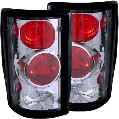 Anzo 2000-2005 Ford Excursion Taillights Chrome 211049 Photo - Primary